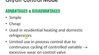 ch2b slide04 On Off Control Advantage and Disadvantage