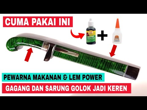 Video: 3 Cara Mewarnai Sarung