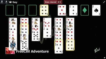 FreeCell Adventure Game #4 | August 22, 2022 Event