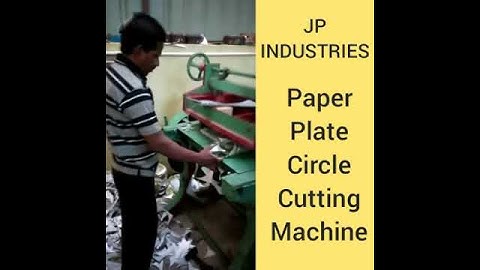 hydraulic circle cutting machine for paper plate