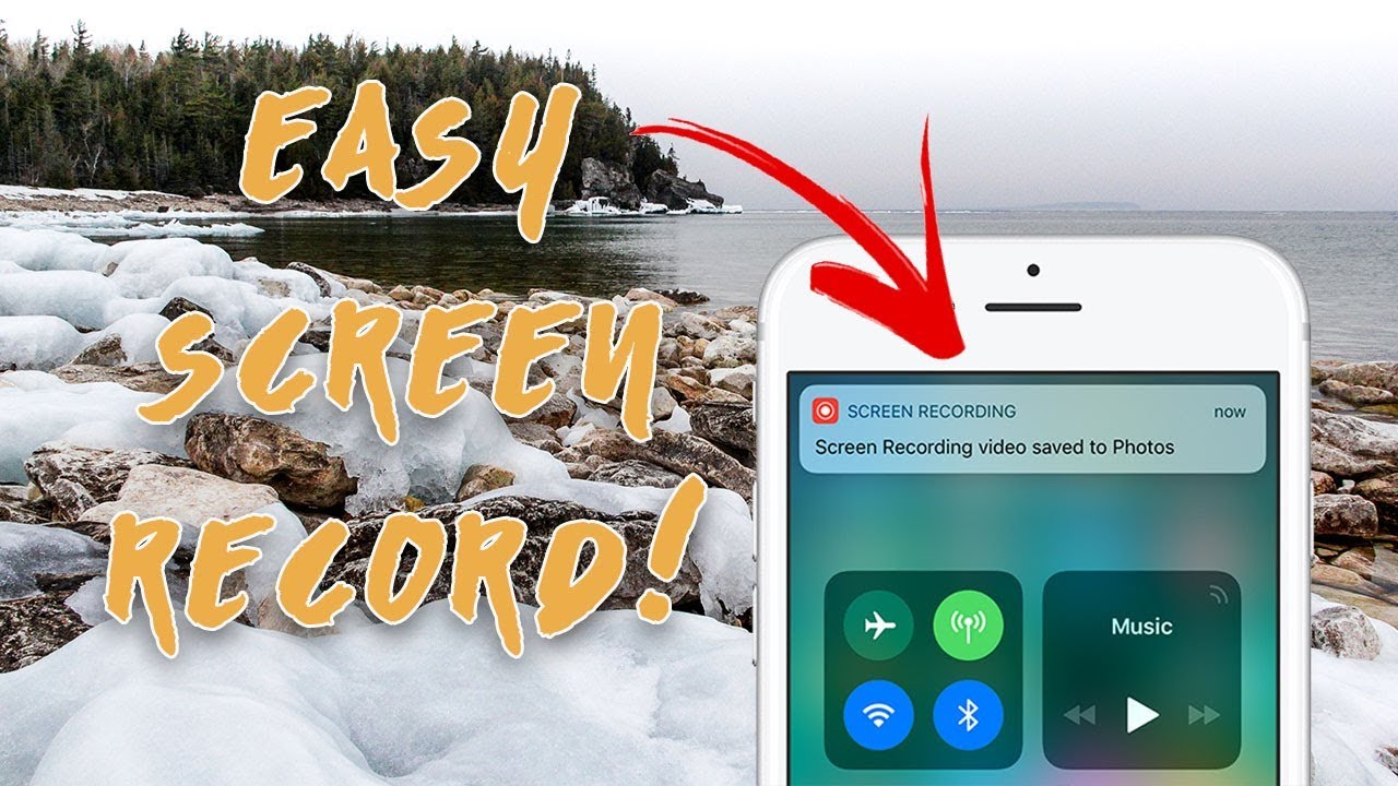 How to Screen Record! | Screen Record on Iphone