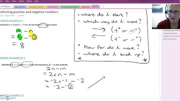 Substituting Positive and Negative Numbers