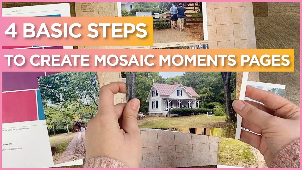 10 Baby Scrapbook Page Ideas with Mosaic Moments - Mosaic Moments