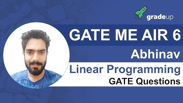 Linear Programming GATE Questions | Industrial Engineering GATE Previous Year Questions | GATE 2019