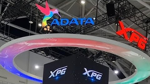 Computex Day 1 with XPG & ADATA, quick booth walkabout
