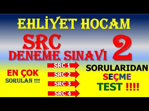 Src test çöz 2020