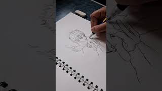 Quick sketch of Gojo ✨️ #art #drawing #anime #sketchful #demonslayer #sketch #trending