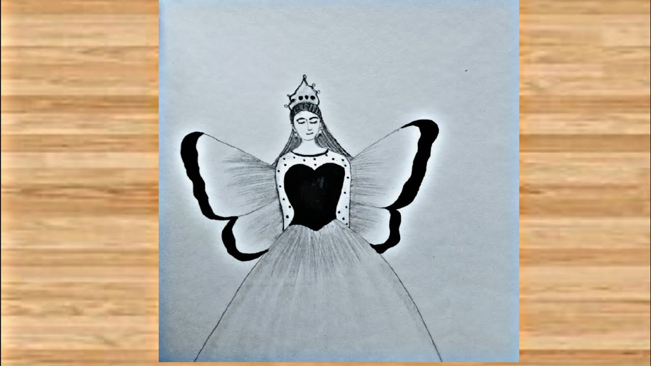 How To Draw A Beautiful Girl Drawing Easy Gudiya ka Chitra Pencil