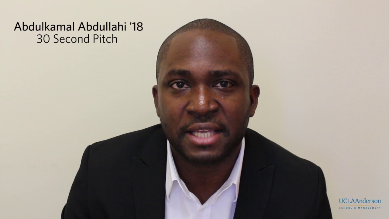 Abdulkamal Abdullahi 18 30 Sec Pitch YouTube