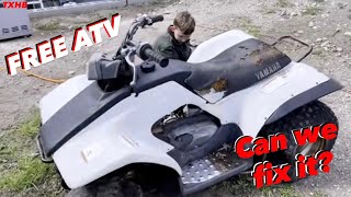 Yamaha Breeze with a Busted Transmission