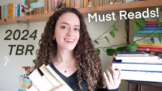books i MUST read in 2024  TBR