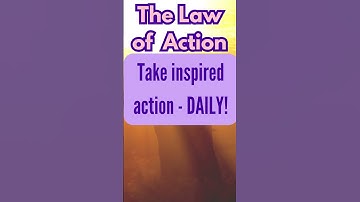 The 12 Universal Laws explained - Law of Action #UniversalLaws #TransformationalWisdom
