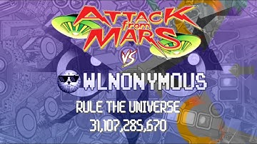 Attack from Mars LE Pinball - 31,107,285,670 (Ruled the Universe / Wizard Mode)