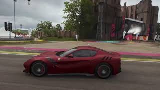 Forza Horizon 4: Reckless driving in a Ferrari F12TDF