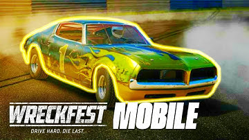 WRECKFEST MOBILE is BETTER THAN CarX STREET? (Max Graphics)