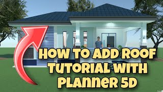 How to Add Roof Tutorial with Planner 5D screenshot 4