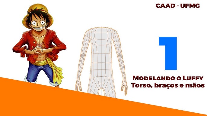 Modelando o Luffy One Piece pt.7: Roupas e Acessórios 