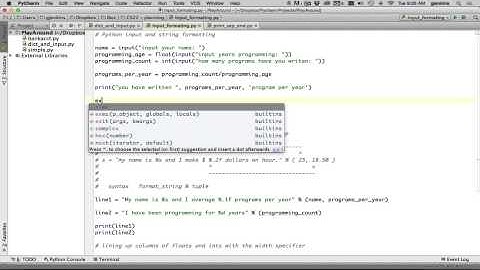Introduction 10 | input, more about print function