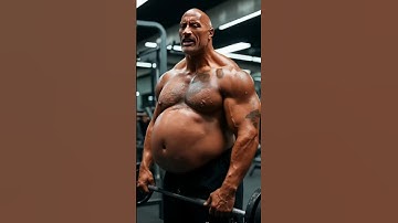 Dwayne "The Rock" Johnson epic transformation😱 #therock #agt #shorts #americasgottalent #midjourney