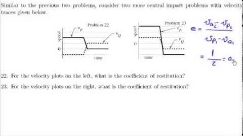 Impulse-Momentum, Central Impact - Engineering Dynamics & Notes