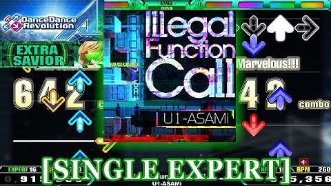 【DDR A】 Illegal Function Call [SINGLE EXPERT] 譜面確認＋クラップ