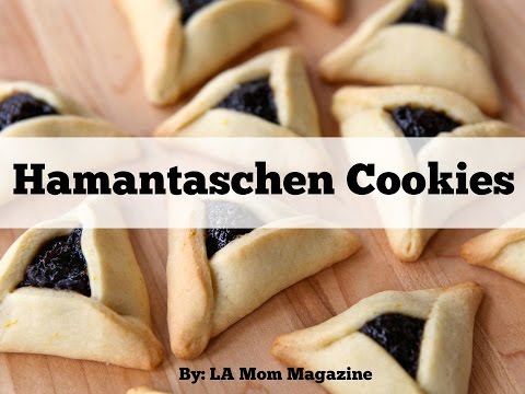 Hamantaschen Cookies for Purim!