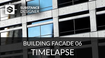 Substance Designer - Building Facade 06