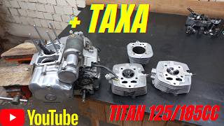 Titan 125/185cc: Acerto de Taxa e Montagem Completa