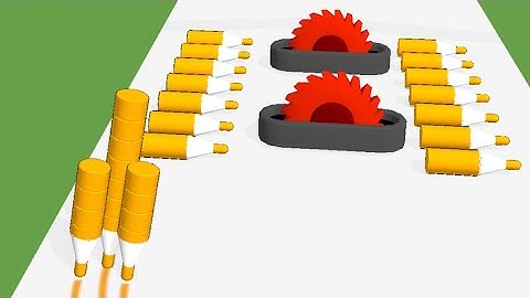 Crayon Rush 3D - All Levels Gameplay Android, iOS