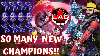 7*? LAGSPIKER MASSIVE ROSTER GAINZ!! Omega Days Event Crystal Opening! So Many New Champions!  MCOC