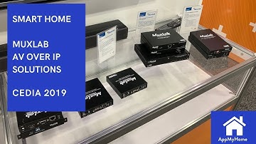 CEDIA 2019 Muxlab AV Over IP Solutions