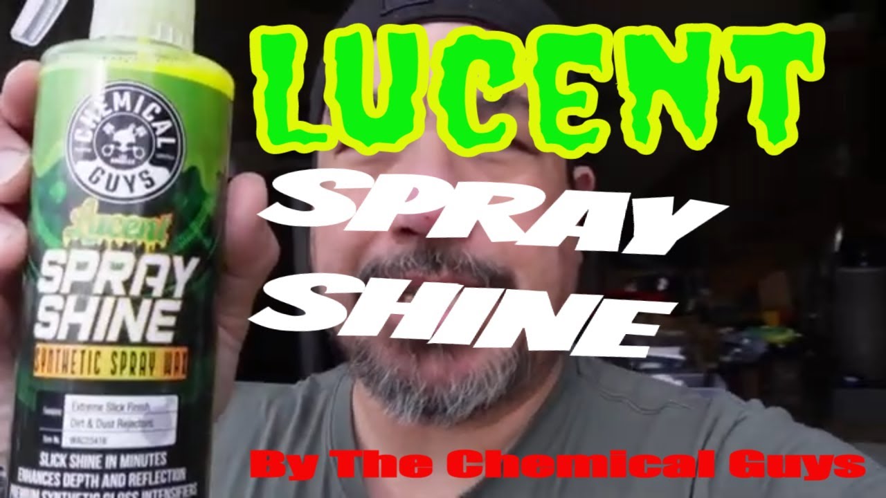 Chemical Guys Lucent Spray Shine Synthetic Spray Wax (16 oz)