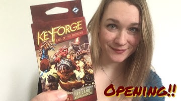 Keyforge, Call of the Archons, Deck Opening