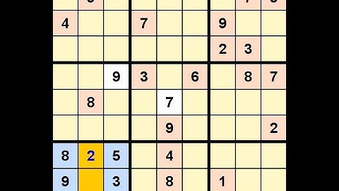 How to Solve Los Angeles Times Sudoku Expert June 14, 2020