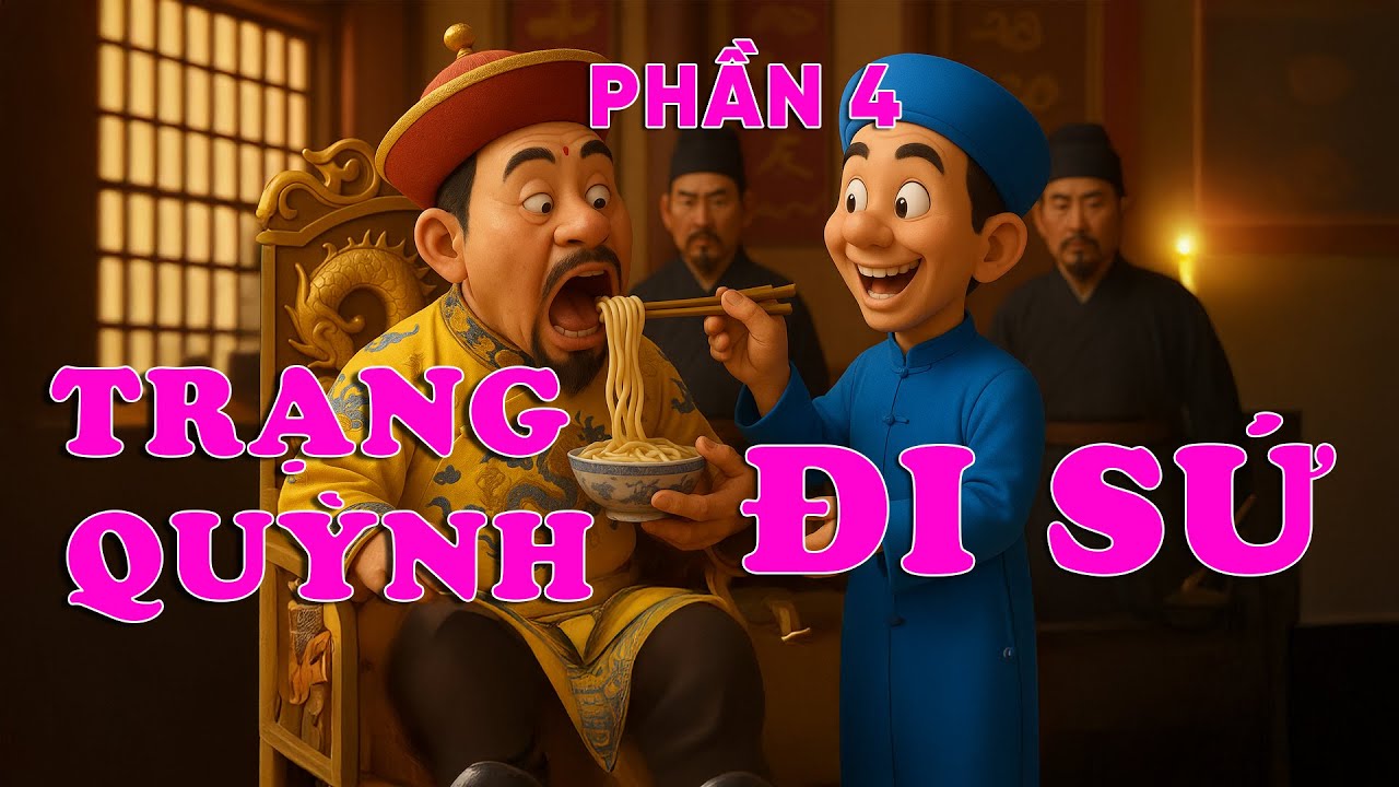 [TỔNG HỢP] Trạng Quỳnh Đi Sứ P4 | Căng Não Đối Đáp Khiến Vua Tàu Câm Nín | Truyện Audio Hay Nhất.