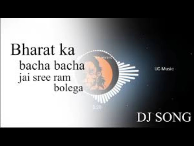 #bharat_ka_bacha_bacha ||#jai_shree_ram || DJ EDM DROP ❌ DJ song mix by DJ Himanshu Music Azamgarh class=