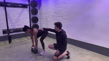 How To: Kettlebell Pendlay Row