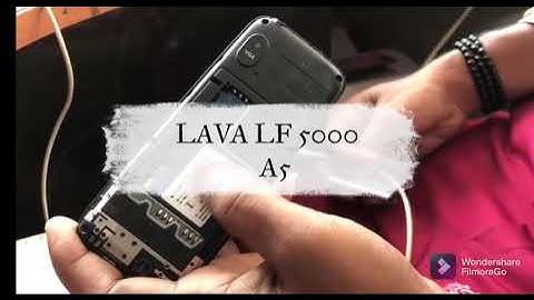 How to Unlock Lava a5 lf5000