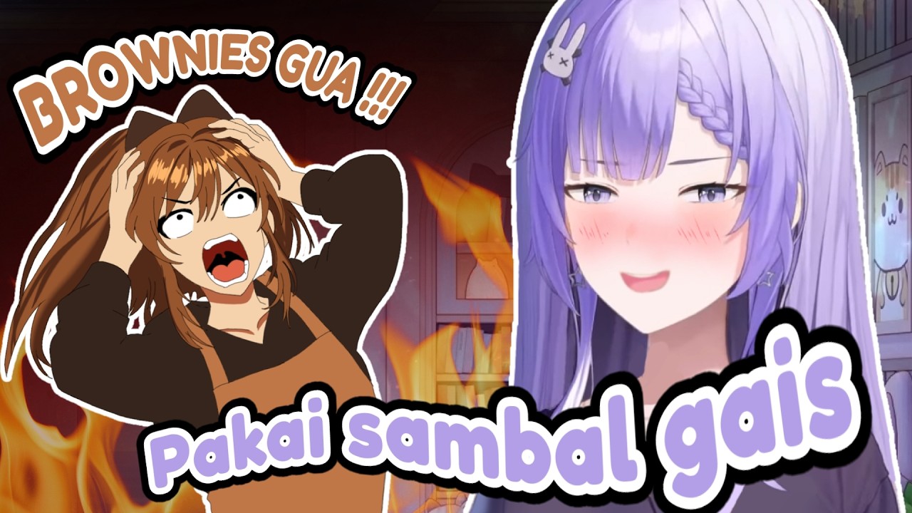 BROWNIES CABE! Amanda Meronta-Ronta Lihat Echi Makan Brownies ... [Elaine Celestia - Re: Memories]