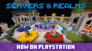 Minecraft Servers and Realms coming to PlayStation!