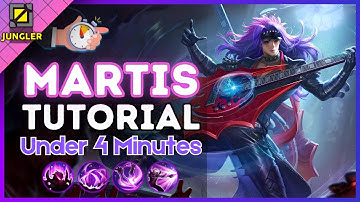4-Minute Martis Tutorial in the Jungle || (MLBB S35) 2025
