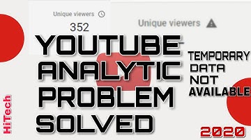 #YouTube YouTube Analytic data not showing problem solved |Views, WatchTime,Etc Data Missing Solved.