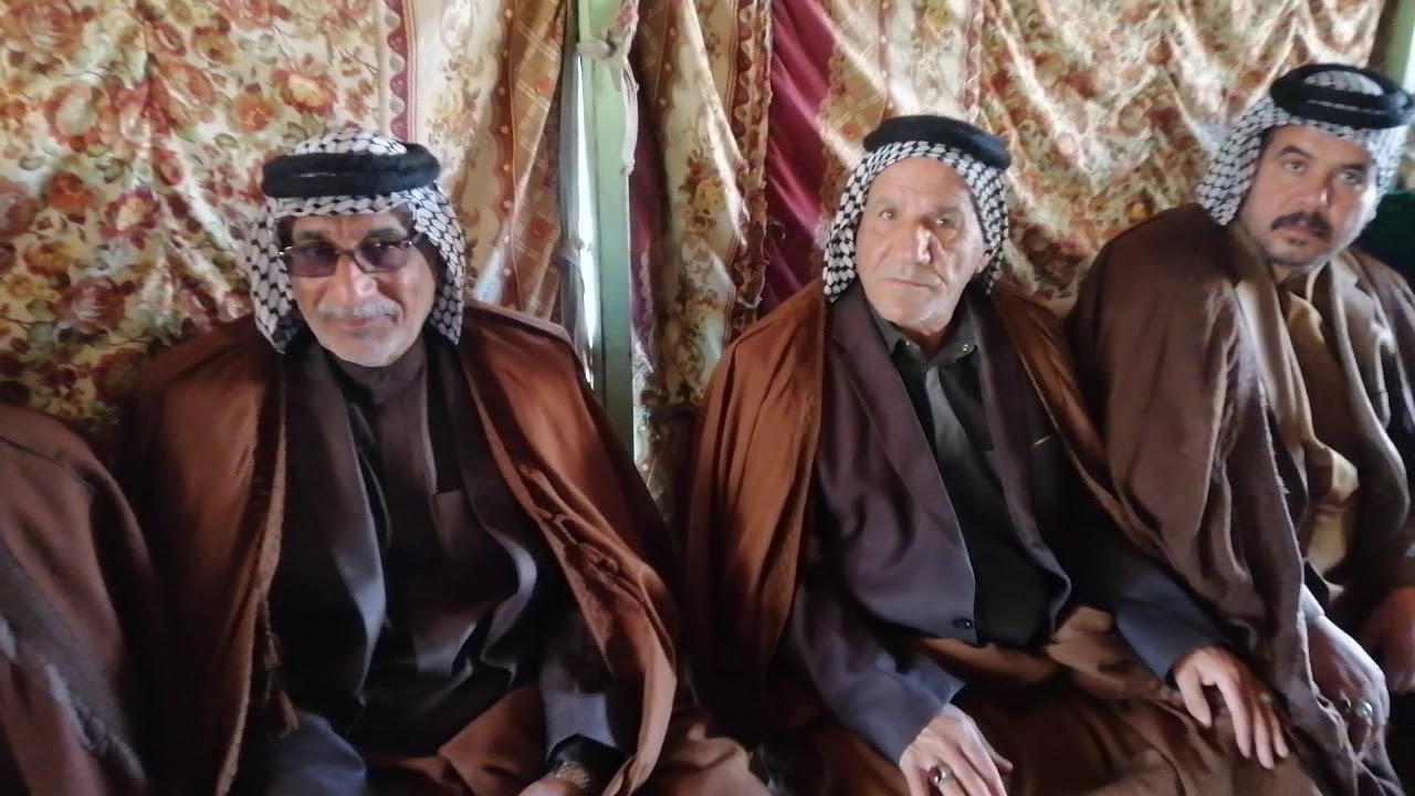 النجف الاشرف مشيه خطوبه لعشرات الحدادالعبودي أبناء المشهد