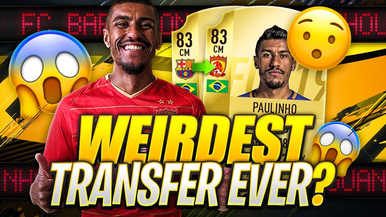 fifa 18 ultimate team apk WEIRDEST TRANSFER EVER?