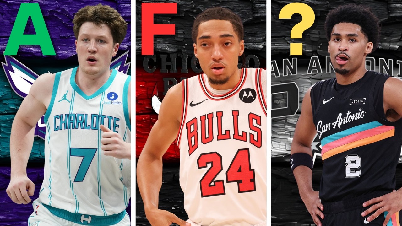End of Year ROOKIE GRADES For The 2025 NBA Draft Class