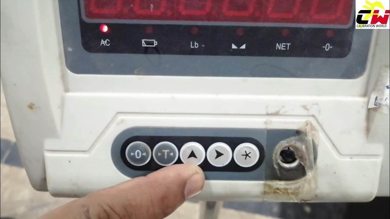 CALIBRATION OF AVERY LM100 DIGITAL WEIGHING SCALE HOW TO CALIBRATE