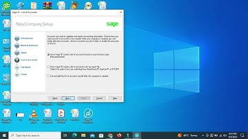 How to create New company in Sage 50 2021
