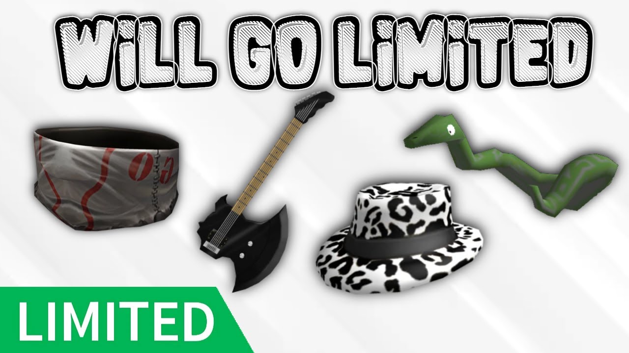 Grav on X: I've made a list on some current offsale roblox items that  should go limited if roblox has actually brought back limiteds:   / X