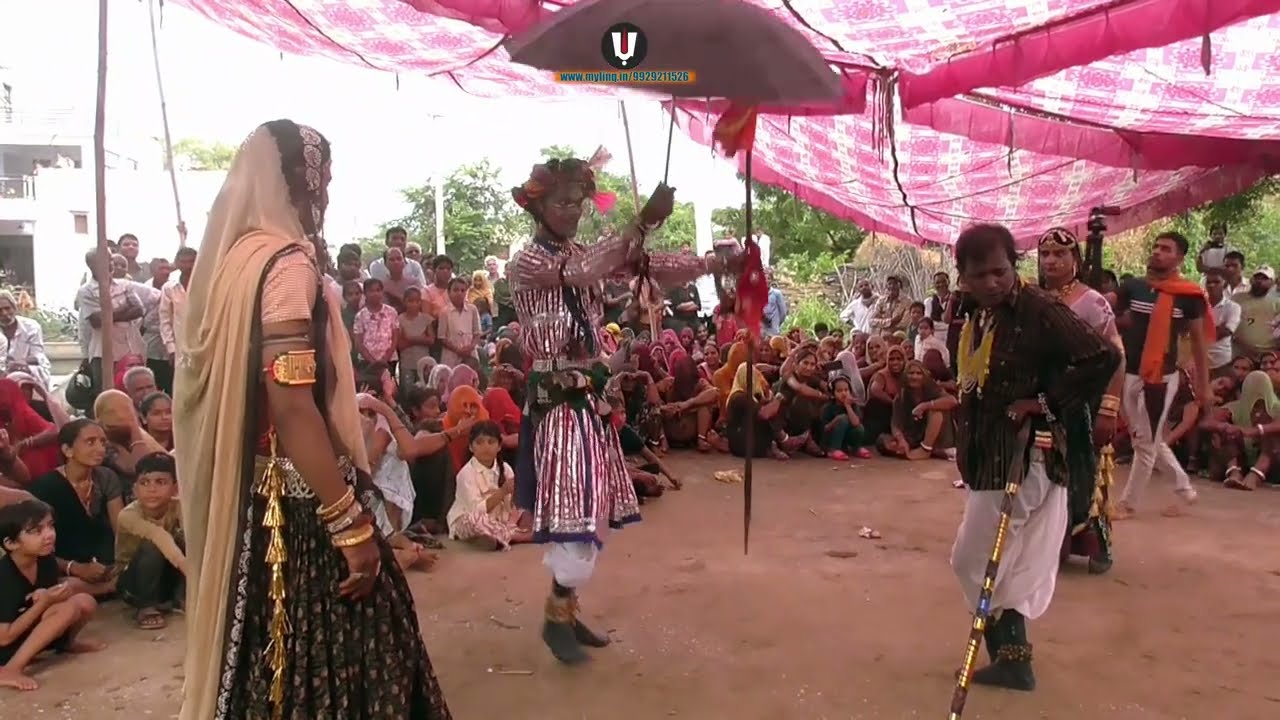 गवरी सीमाल री !! बिंजारी का तम्बू में गियो नाथू भायो!!फूल कॉमेडी वाला खेल #गवरी g