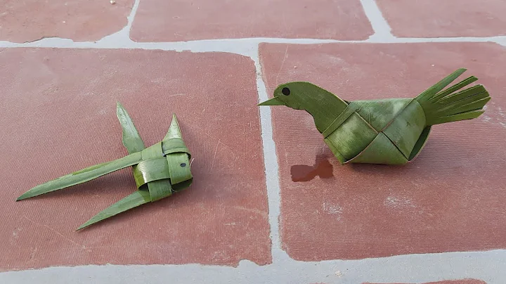 Palm Leaf crafts/ Fish & Bird/ பனை ஓலை 🐠 மீன் &🦜பறவை
